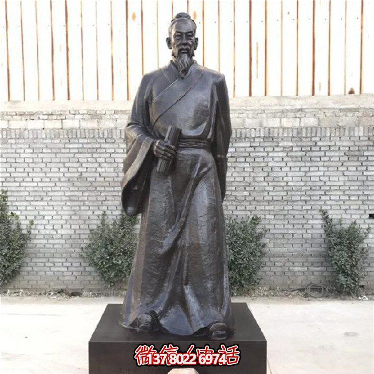 古代人物鑄銅雕塑，讓您感受古代典故的魅力！