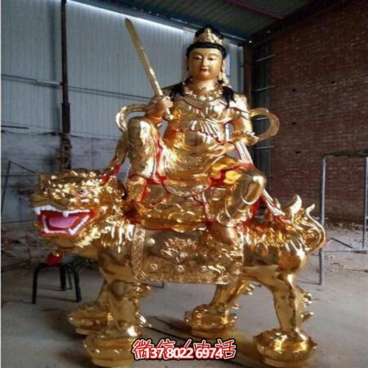文姝普賢玻璃鋼雕塑，為景區(qū)和寺廟增添大型藝術(shù)裝置