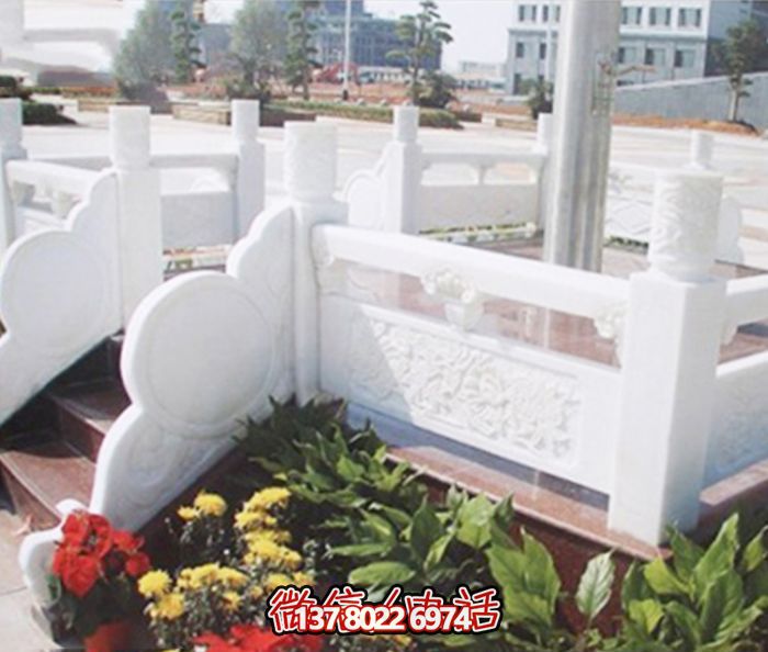 工廠校園景觀漢白玉升旗臺石雕 工廠校園景觀漢白玉升旗臺石雕