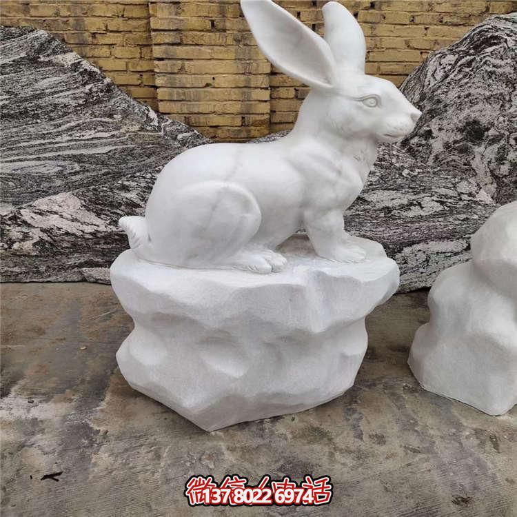 石雕戶外園林創(chuàng)意動(dòng)物雕塑