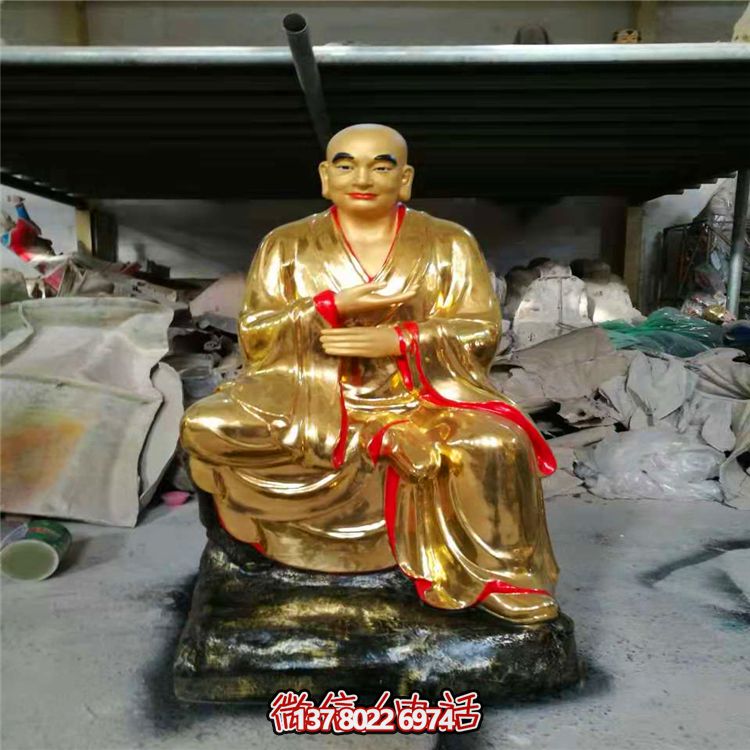 玻璃鋼彩繪寺廟大型供奉神佛佛像十八羅漢雕塑 玻璃鋼彩繪寺廟大型供奉神佛佛像十八羅漢雕塑