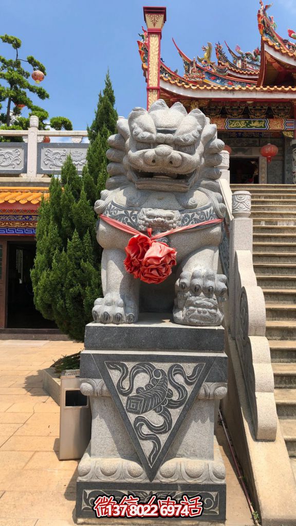 石獅子—在曲陽縣的雕刻歷史中有著悠久的歷史