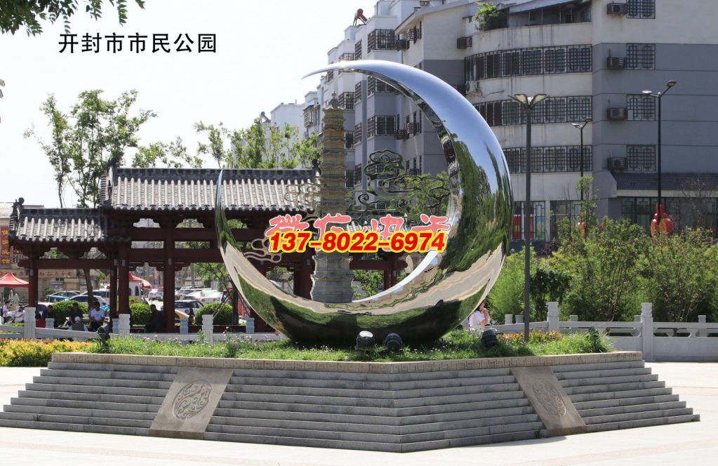 行云鐵塔—戶外景觀金屬雕塑